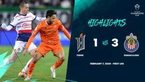 forge fc vs chivas de guadalajara timeline