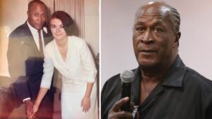 john amos wife noel j. mickelson